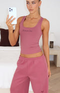 Willa Tank Top Dusty Plum